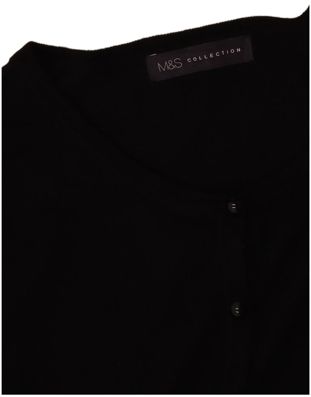 Maglione cardigan da donna Marks & Spencer UK 14 medio nero