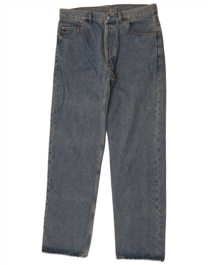 Levi's Uomo 501 Jeans dritti W33 L33 Blu