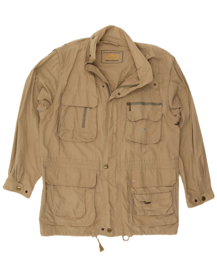 Giacca utilitaria con cappuccio da uomo Camel UK 44 2XL Beige