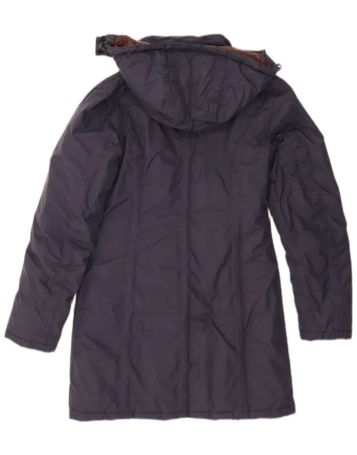 Piumino con cappuccio per bambina K-Way 7-8 anni Blu Navy in poliammide