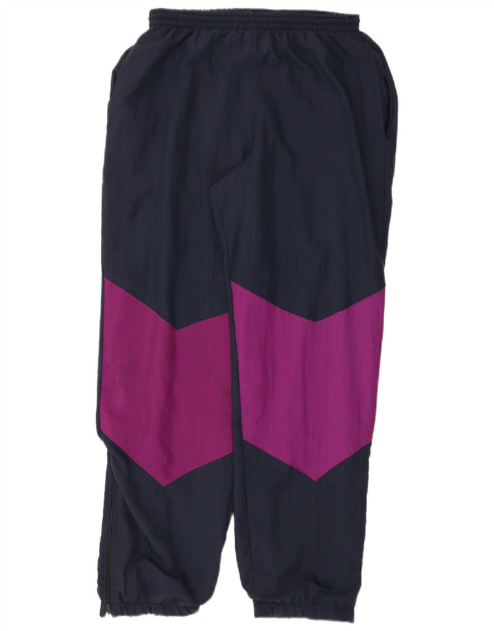 THINK PINK Pantaloni da tuta da uomo Joggers Large Blu navy Colorblock