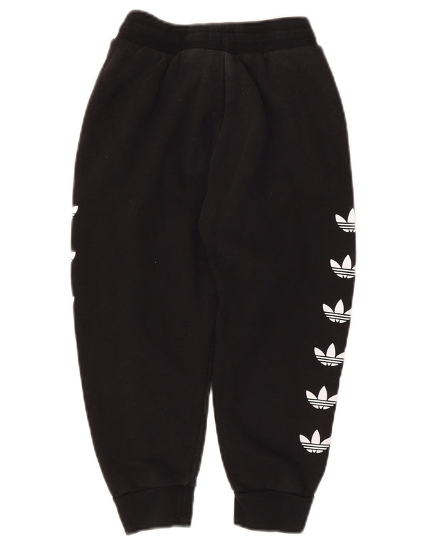 Pantaloni da tuta grafica da ragazzo Adidas Joggers 4-5 anni in cotone nero