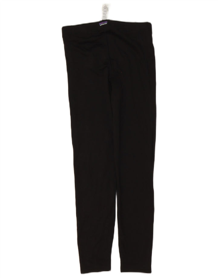 Leggings da donna Patagonia US 12 Large Nero Poliestere