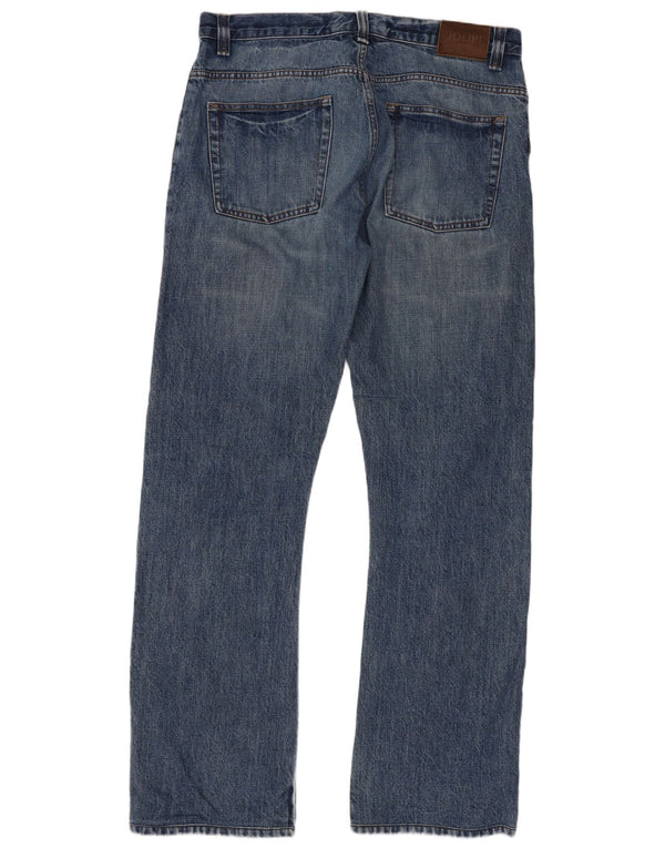 Joop Jeans Bootcut da Uomo W33 L34 Cotone Blu