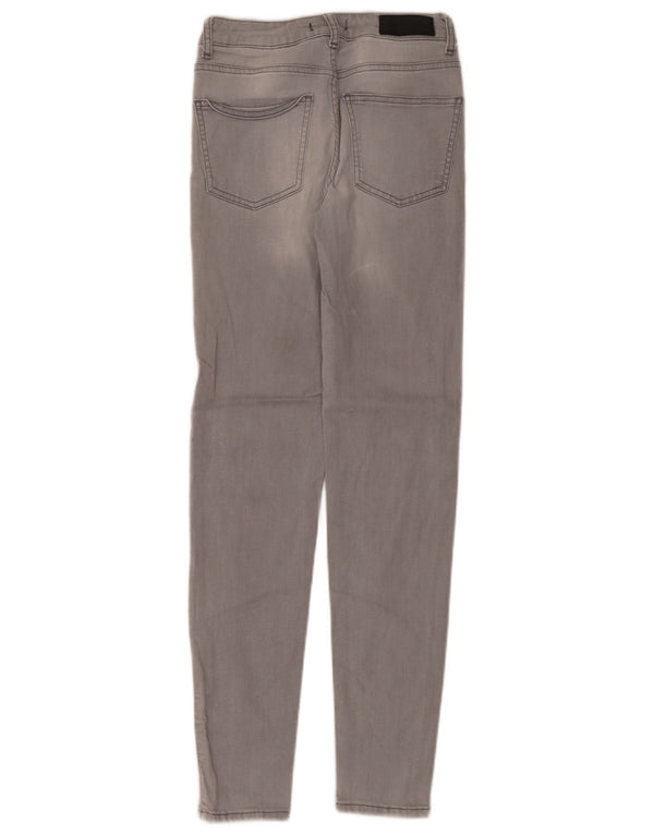 Jeans skinny autografati da donna Marks & Spencer UK 6 XS W24 L30 Grigio Modal