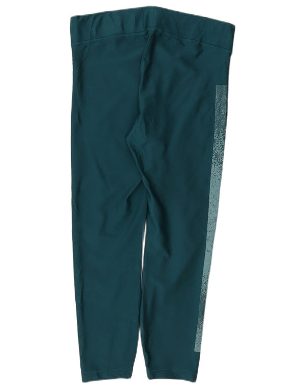 Leggings Capri a compressione da donna Under Armour UK 14 Large Verde