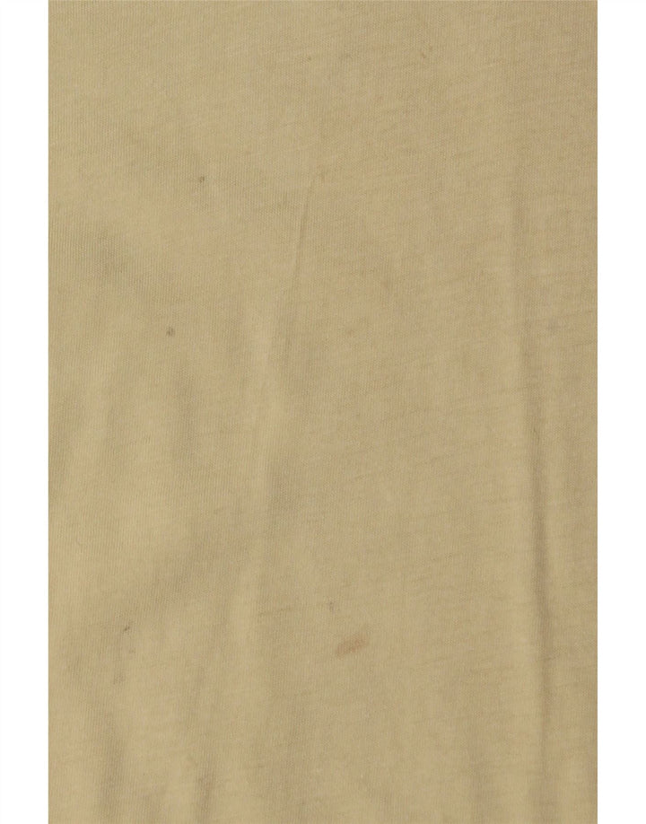 T-shirt da uomo NIKE Top in cotone giallo medio