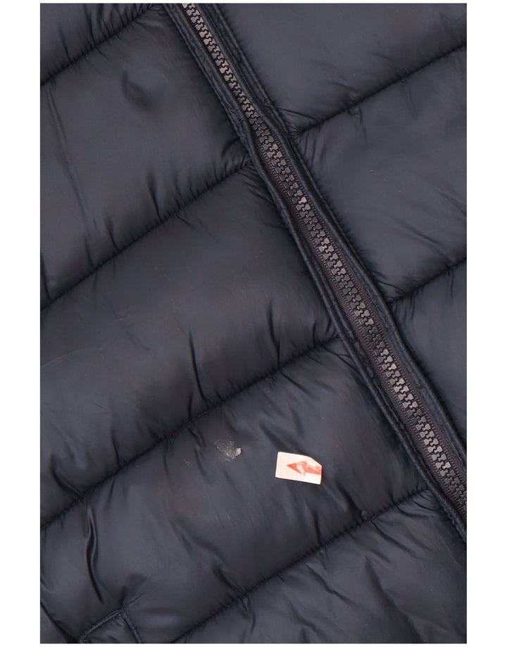 Giacca imbottita con cappuccio Champion per ragazze 11-12 anni, grande in poliestere blu navy