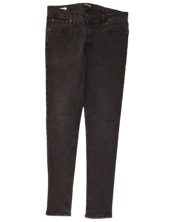 Jeans skinny Tom da uomo Jack & Jones W32 L32 cotone nero