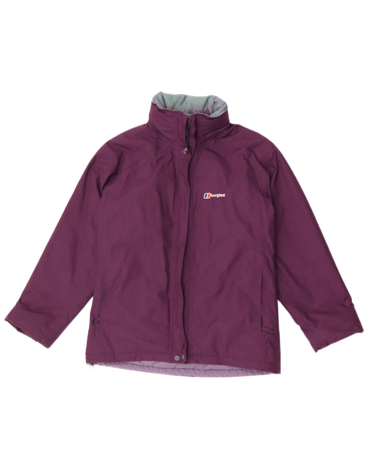 Giacca a vento oversize con cappuccio da donna Berghaus UK 10 piccola viola