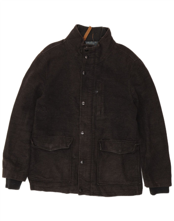 Giacca a vento da uomo Marks & Spencer UK 38 Cotone grigio medio