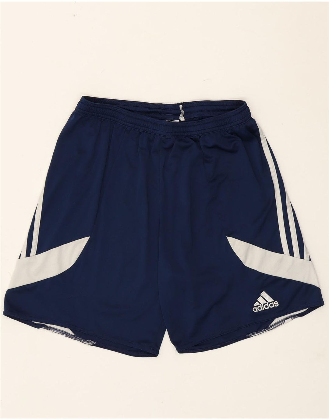 Pantaloncini sportivi Adidas Climalite da uomo, poliestere color block medio blu navy