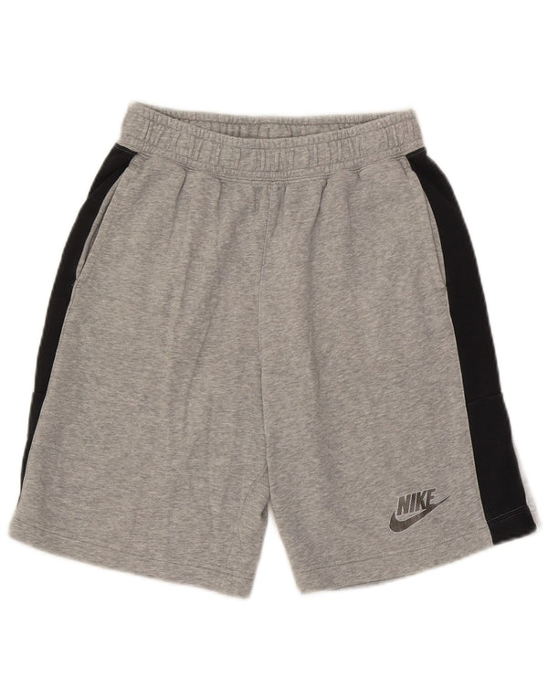 Pantaloncini sportivi Nike da bambino 13-14 anni XL in cotone color block grigio