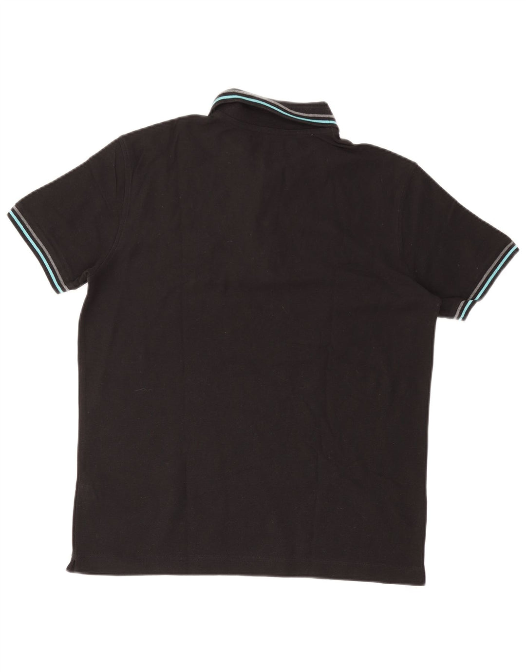 LOTTO Mens Polo Shirt Small Black Cotton