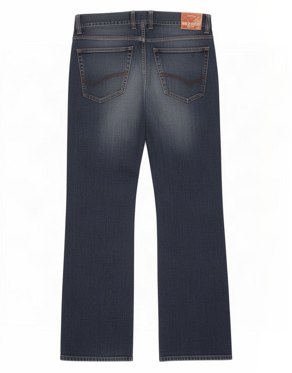 Jeans bootcut da uomo vestibilità regolare Tommy Hilfiger W36 L34 cotone blu