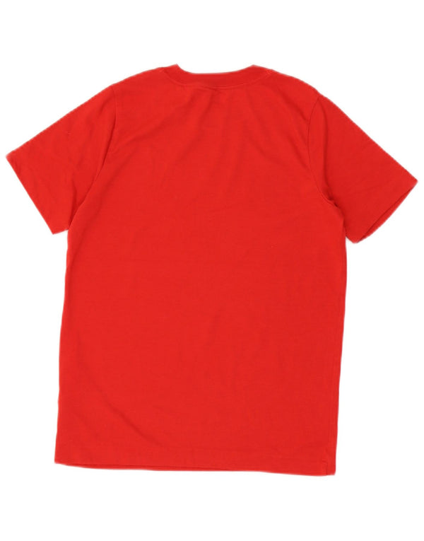 T-shirt grafica Nike da ragazzo Dri Fit Top 10-11 anni poliestere rosso medio