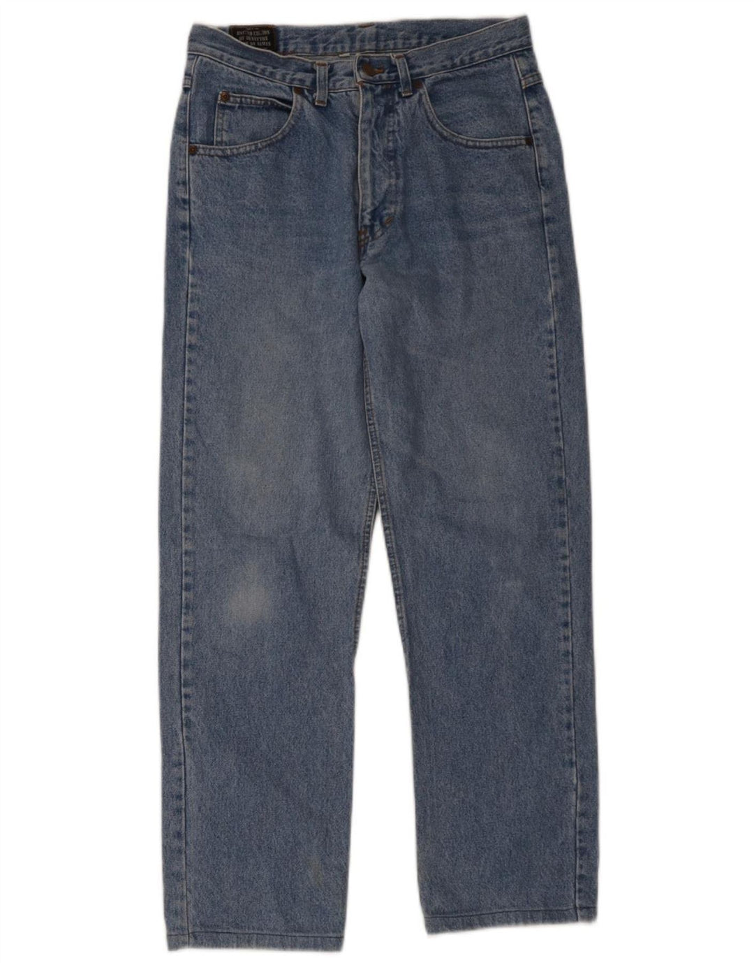 Jeans dritti da uomo Benetton IT 46 W33 L30 Blu Cotone