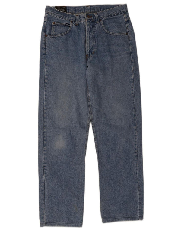 Jeans dritti da uomo Benetton IT 46 W33 L30 Blu Cotone
