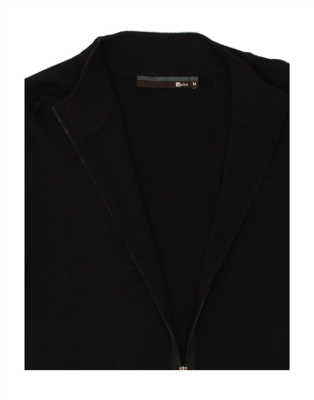 JULES Mens Tracksuit Top Jacket Medium Black Viscose Vintage Jules and Second-Hand Jules from Messina Hembry 