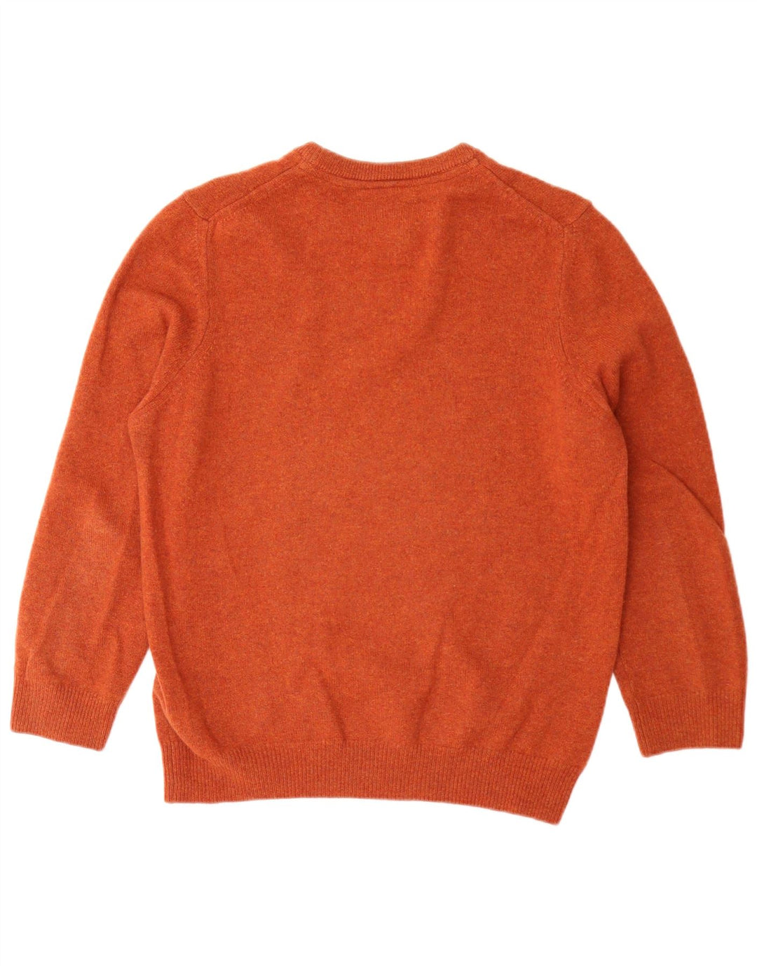Maglione maglione girocollo da uomo vestibilità ampia Lyle & Scott arancione medio