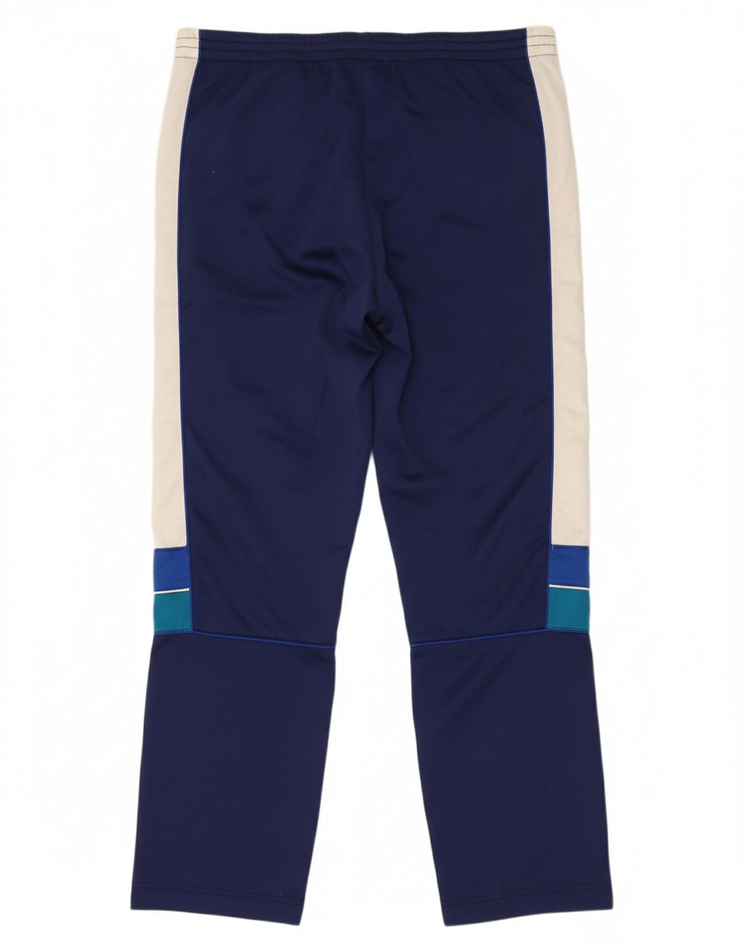 KAPPA Mens Graphic Tracksuit Trousers Large  Navy Blue Colourblock