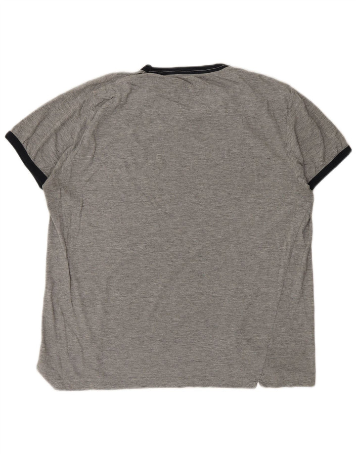 T-shirt da uomo French Connection Top XL in cotone grigio