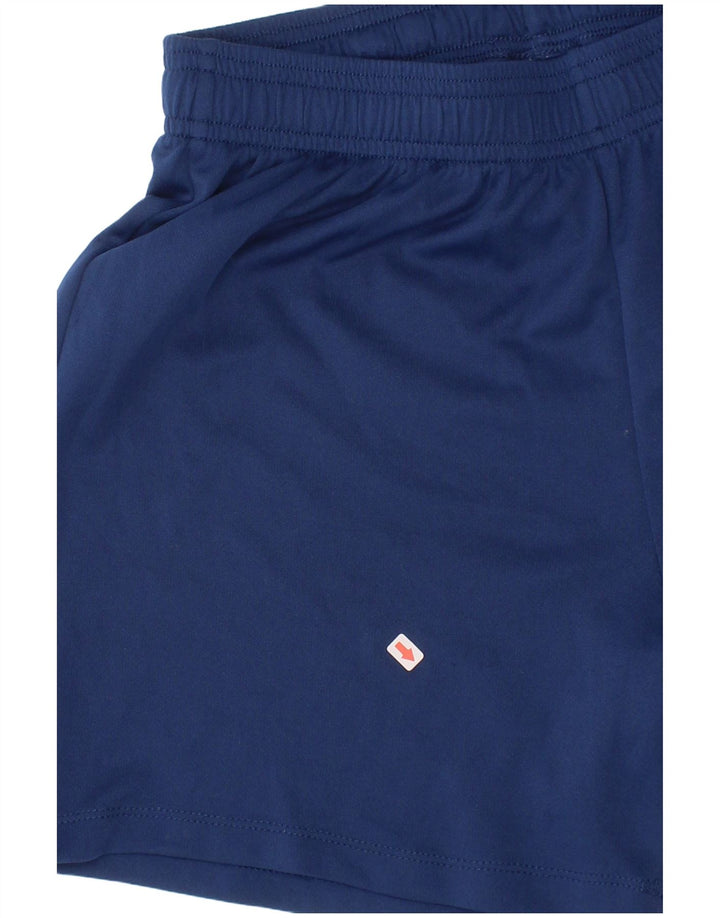 Pantaloncini sportivi da bambino Umbro 11-12 anni Large in poliestere blu navy