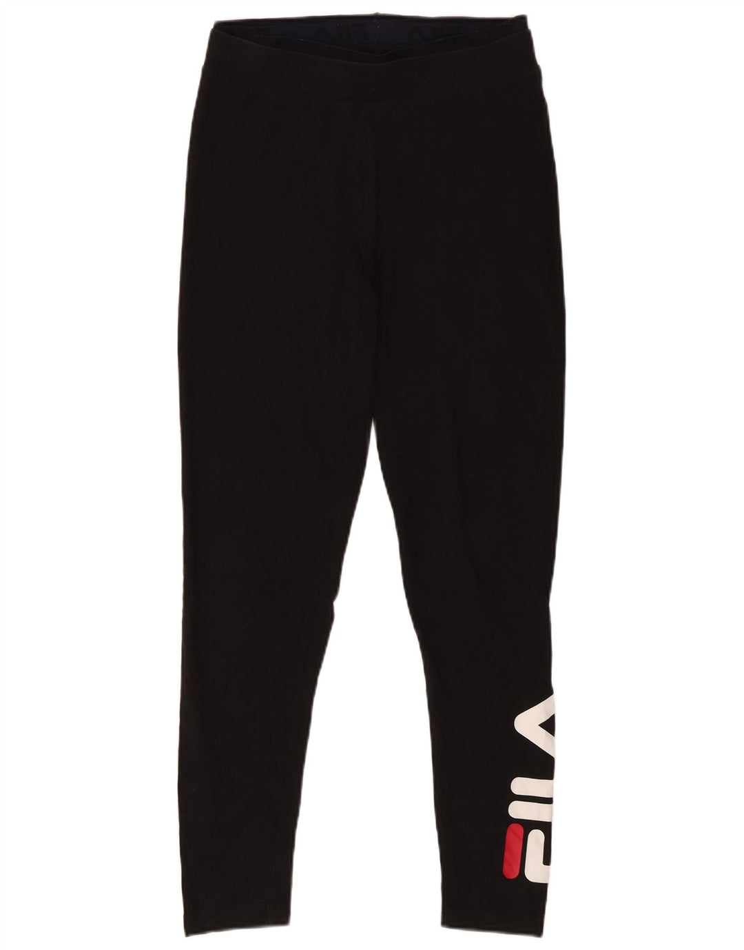Leggings grafici da donna Fila UK 12 cotone nero medio