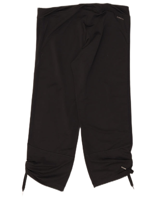 Pantaloni da tuta Adidas Climalite Capri da donna UK 16 Large neri