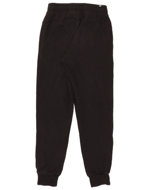 Pantaloni da tuta da uomo Puma Joggers piccoli in cotone nero