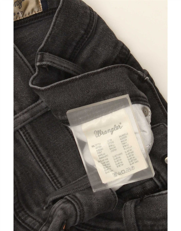 Jeans dritti elasticizzati Texas Wrangler da uomo W34 L30 cotone grigio