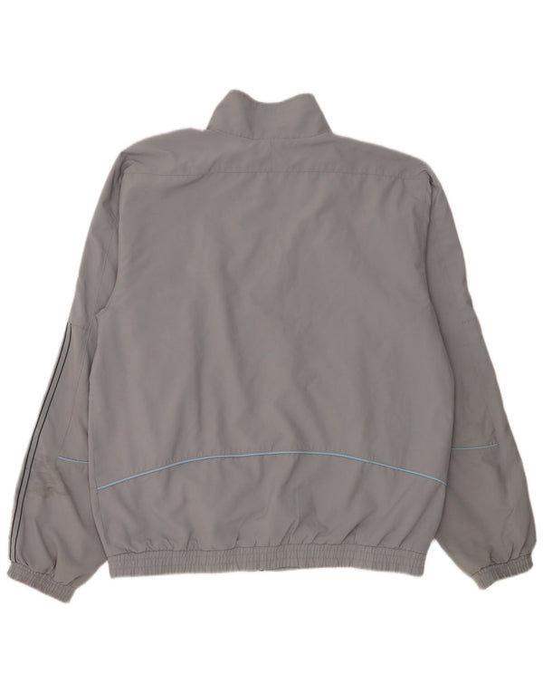 Giacca da ginnastica da uomo Adidas Top Jacket grigio medio color block