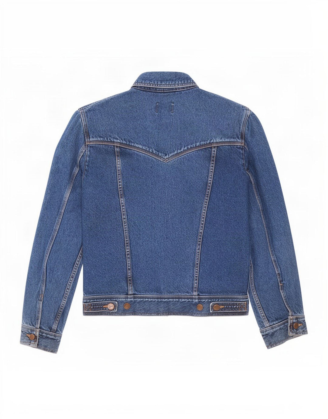 Giacca di jeans vestibilità casual da uomo Wrangler UK 40 grande blu
