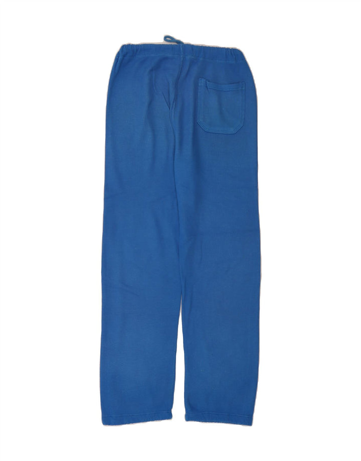 CHAMPION Mens Graphic Tracksuit Trousers Medium Blue Acrylic Vintage Champion and Second-Hand Champion from Messina Hembry 