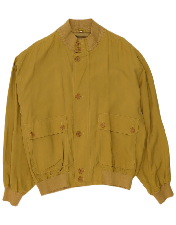 Giubbotto bomber vintage da uomo IT 52 XL giallo