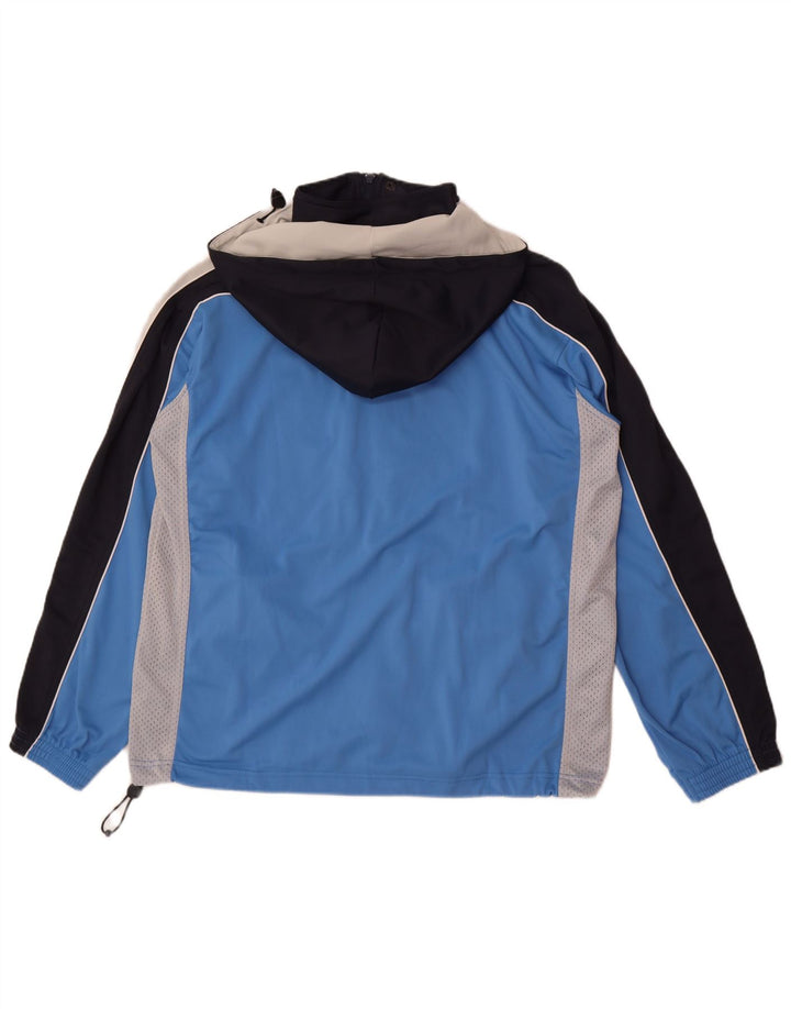 Giacca da tuta da uomo con cappuccio Champion XL Blu in poliestere color block