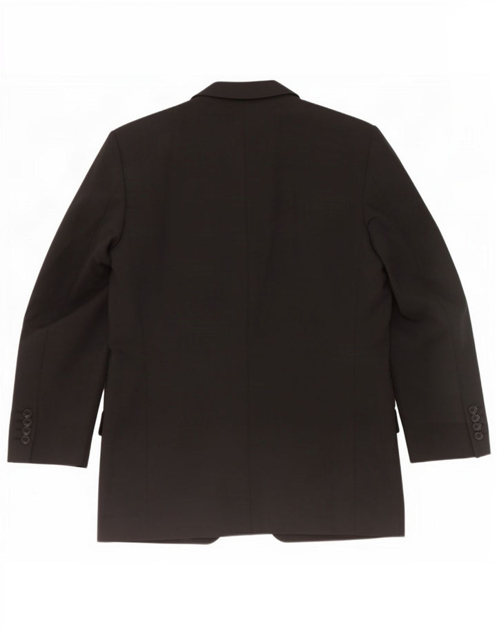 Giacca blazer a 3 bottoni Marks & Spencer da uomo St. Michael UK 40 media nera