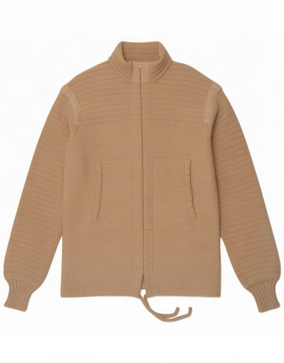 Maglione cardigan da uomo vintage UK 12 Beige medio