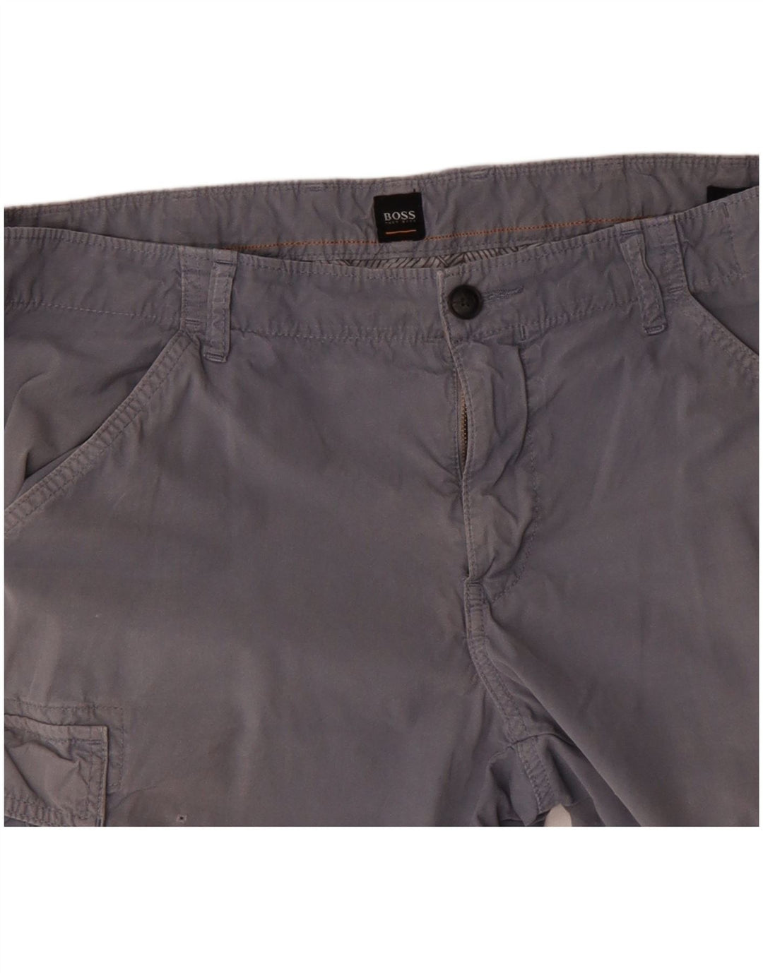 Pantaloncini cargo da uomo HUGO BOSS W38 XL Blu