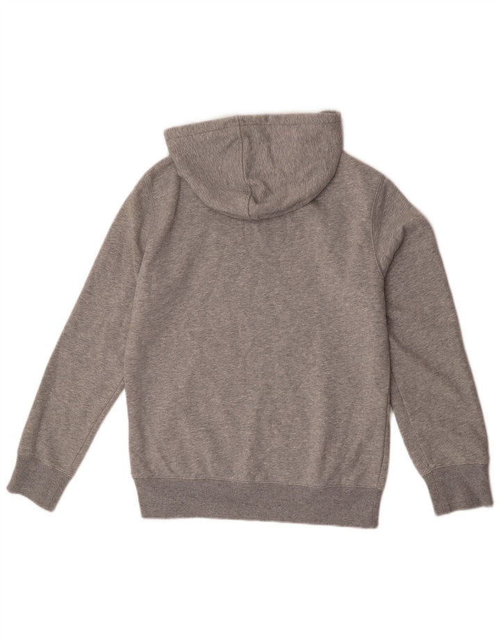 Maglione con cappuccio grafico da uomo Canterbury piccolo in cotone grigio