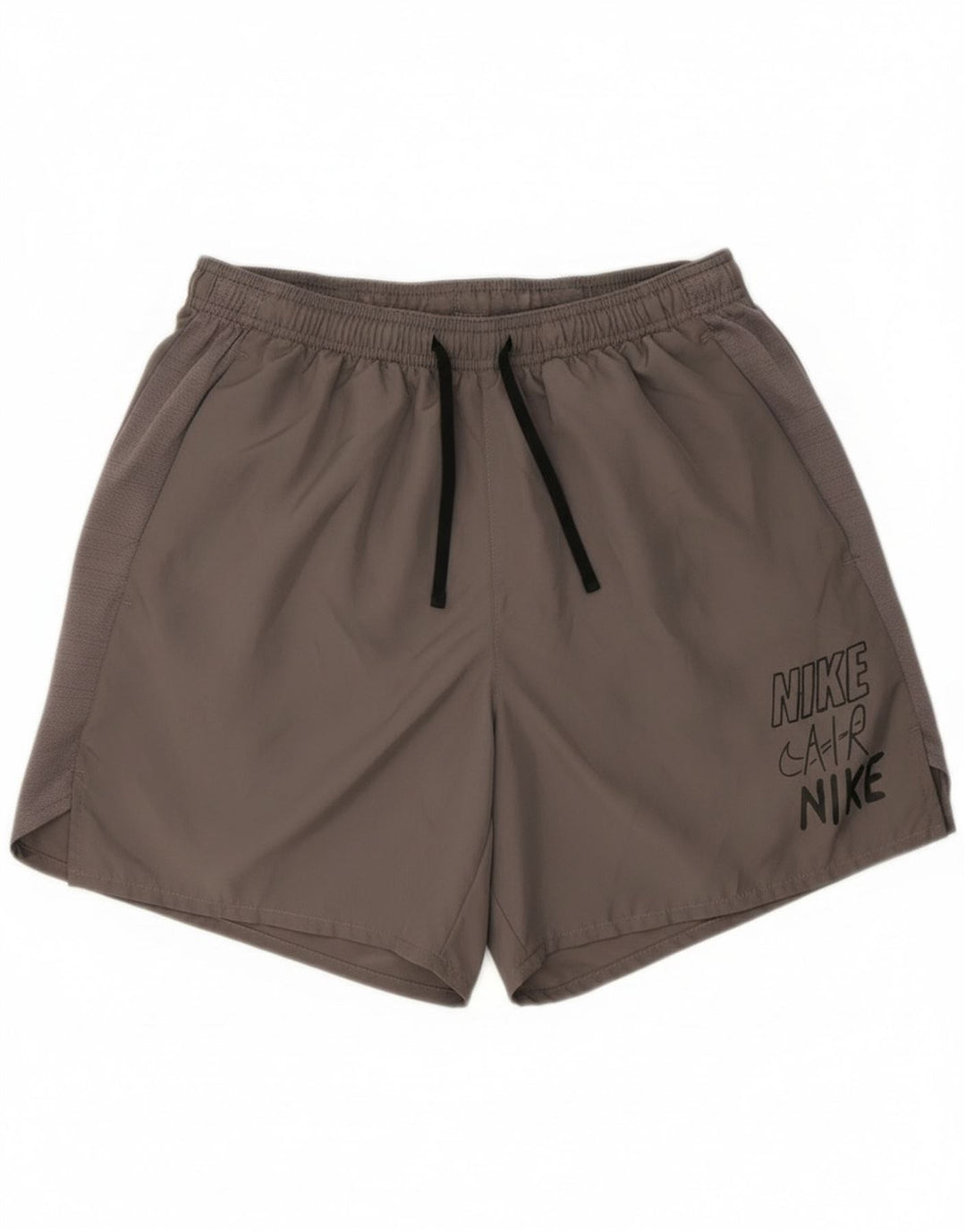 Pantaloncini sportivi Nike Dri Fit Graphic da uomo, grandi, in poliestere grigio