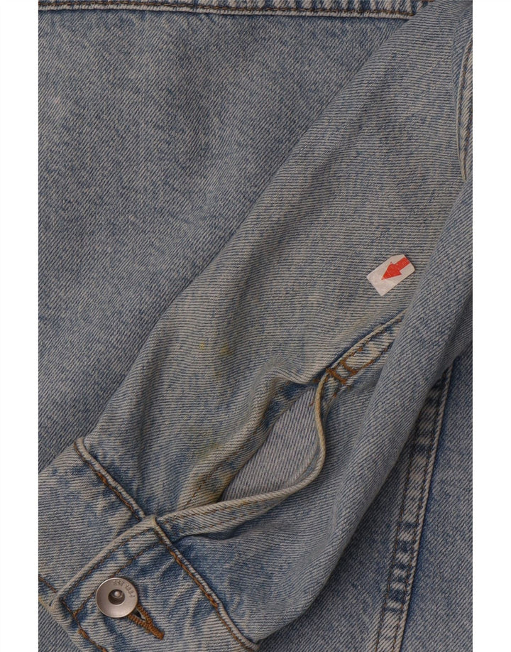 Giacca in denim da donna Marks & Spencer UK 18 XL cotone blu