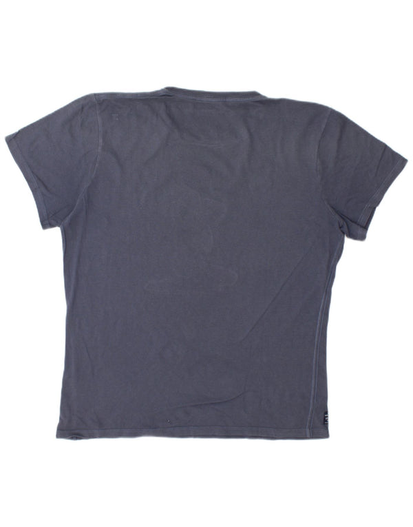 PEPE Jeans T-shirt grafica da uomo con vestibilità regolare, blu navy medio