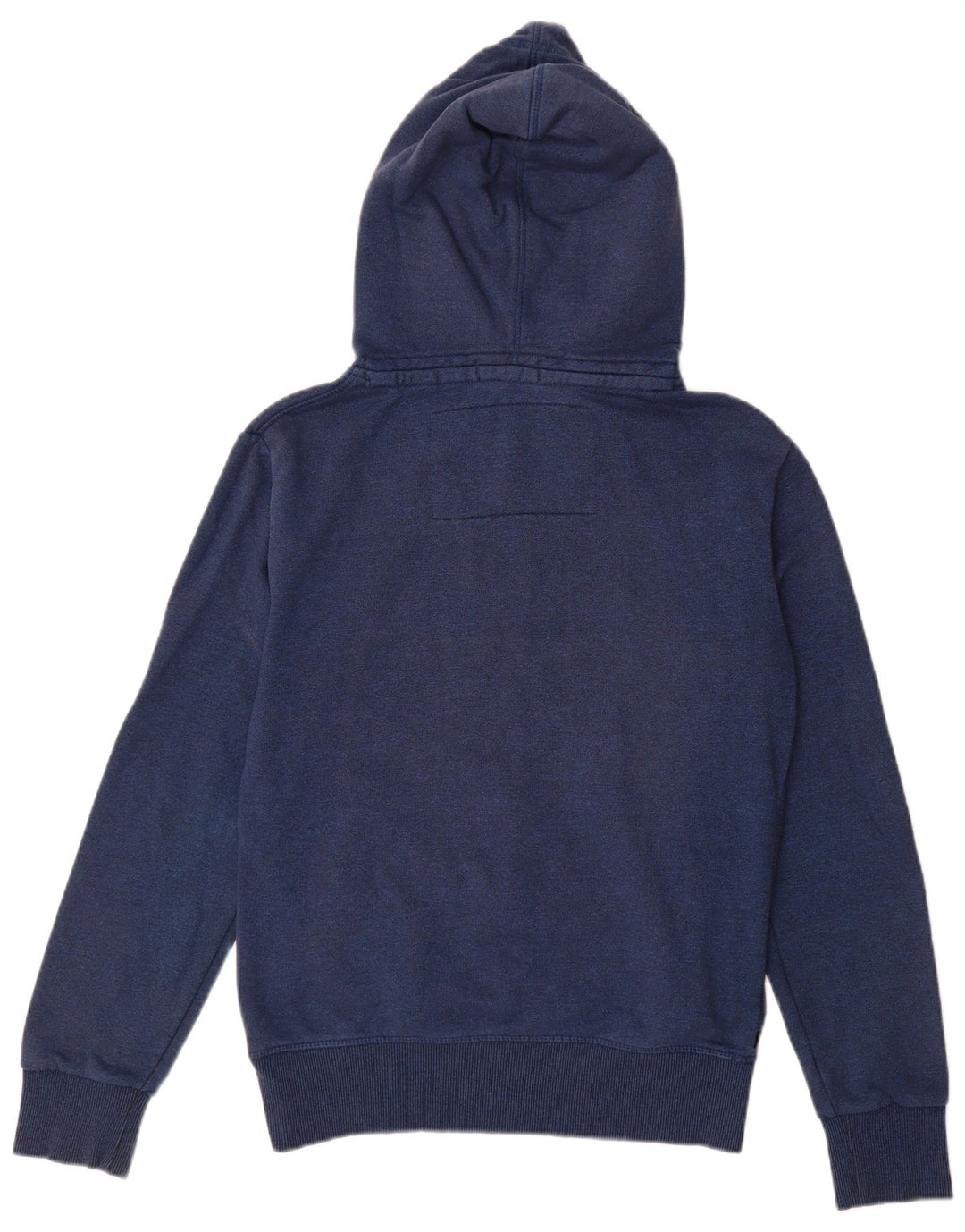 Maglione con cappuccio da uomo Superdry Small in cotone blu navy