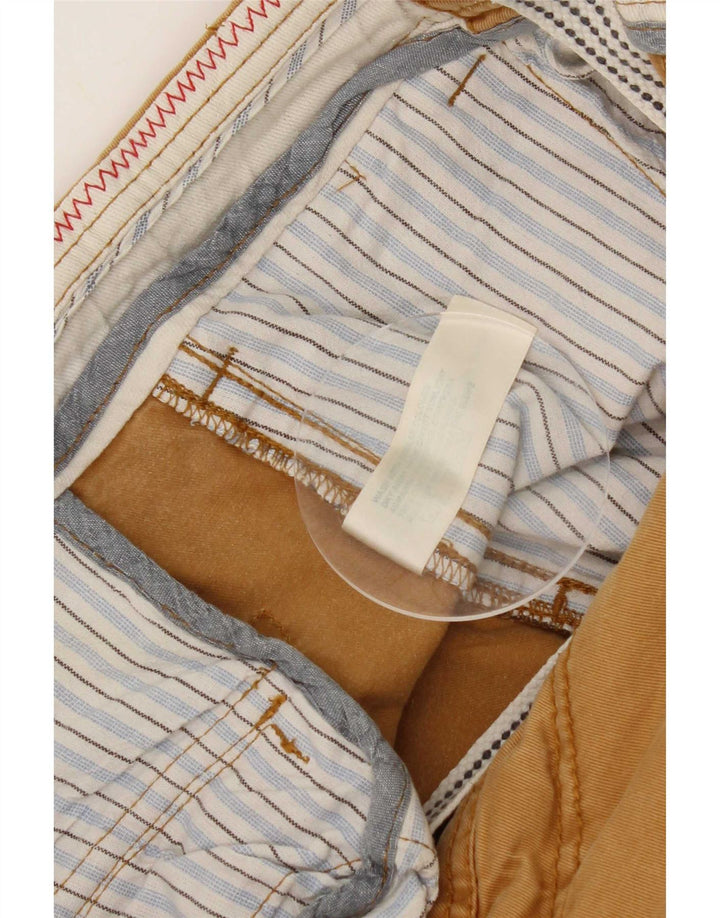 Pantaloncini chino da donna Fat Face grandi W34 in cotone marrone