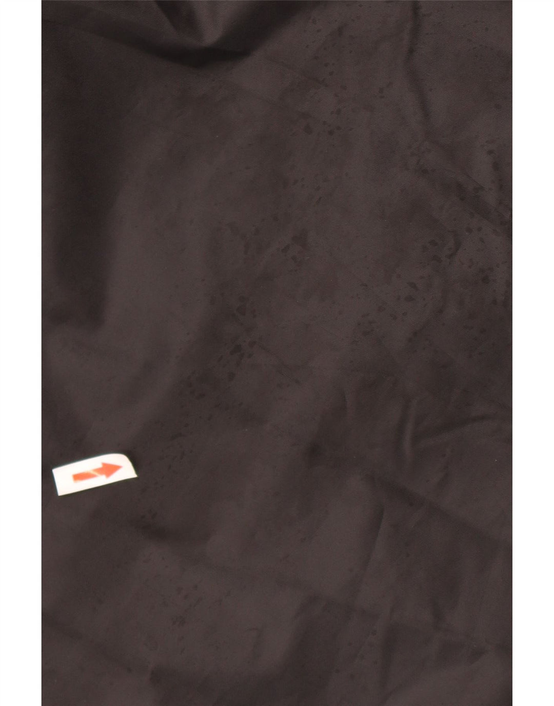 Giacca a vento grafica da uomo Asics UK 40 grande poliestere nero
