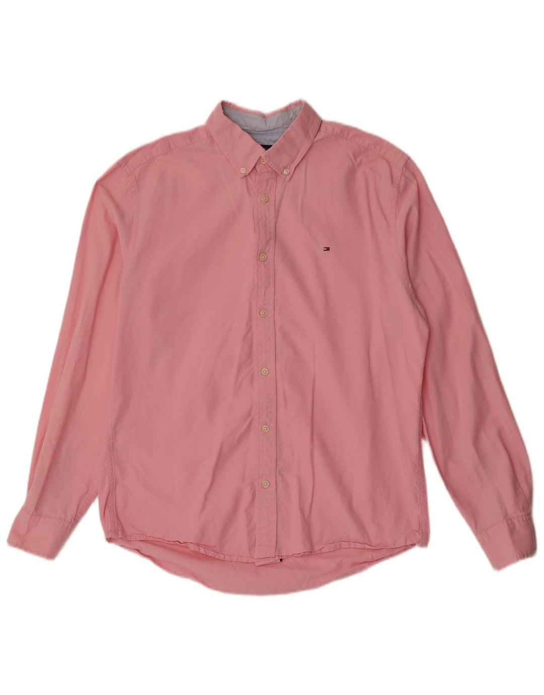 Camicia da uomo Tommy Hilfiger rosa medio
