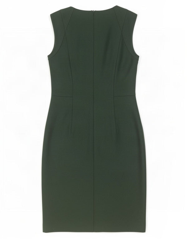 Abito tubino senza maniche da donna Hobbs UK 12 Poliestere verde medio