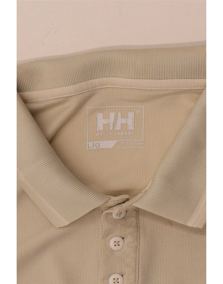 Polo da uomo Helly Hansen grande beige