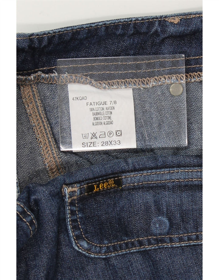 LEE Womens Straight Jeans W28 L25 Blue Cotton Vintage Lee and Second-Hand Lee from Messina Hembry 